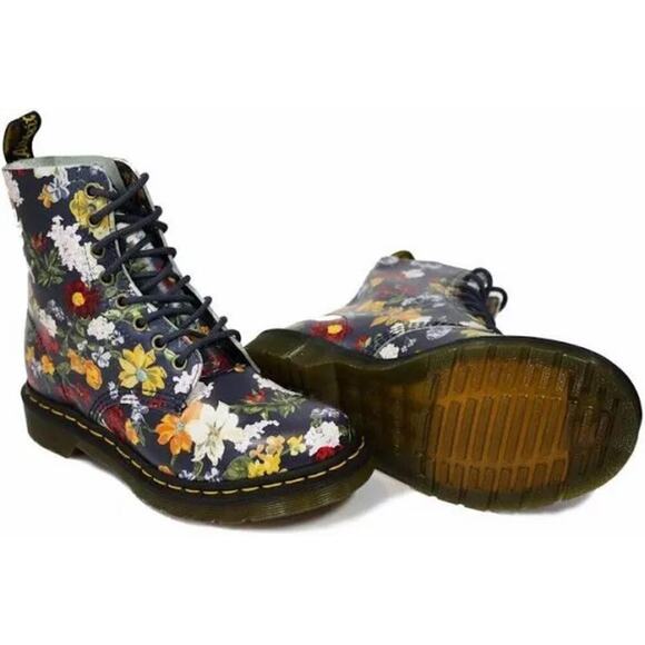 BRAND NEW DOC MARTENS 1460 PASCAL DARCY FLORAL - Picture 2 of 10